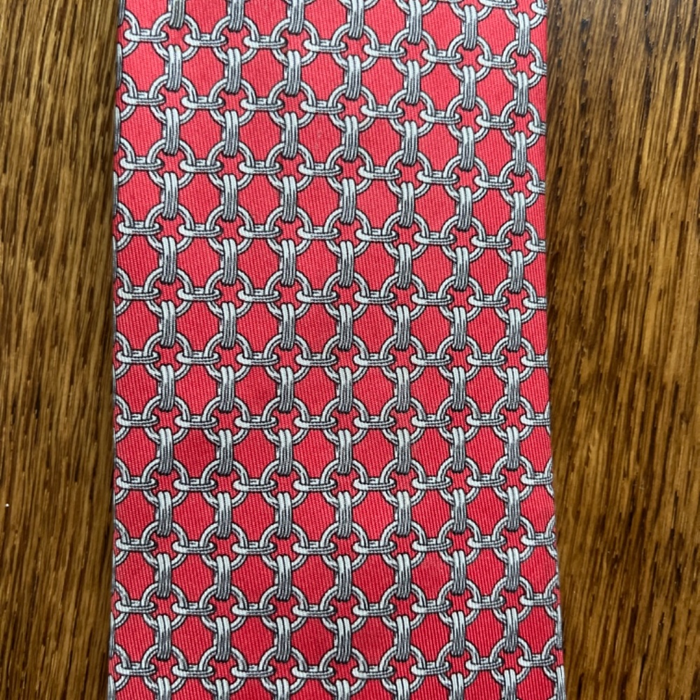 Hermes Silk Tie - Picture 3 of 3